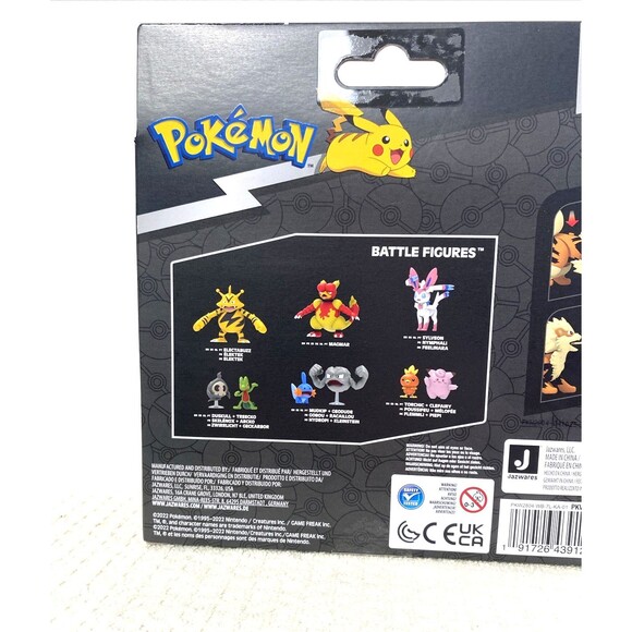 Pokemon Select Evolution Multipack Growlithe and Arcanine Battle Figures Orange - Picture 7 of 10